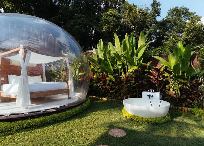 فندق Bubble 6 - Romantic Bath Bubble Ubud