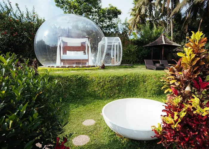 فندق Bubble 6 - Romantic Bath Bubble Ubud Tampaksiring